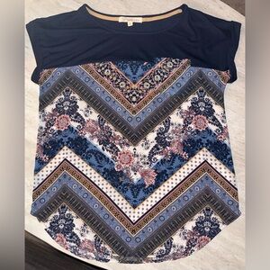 Rewind Short Sleeve Top